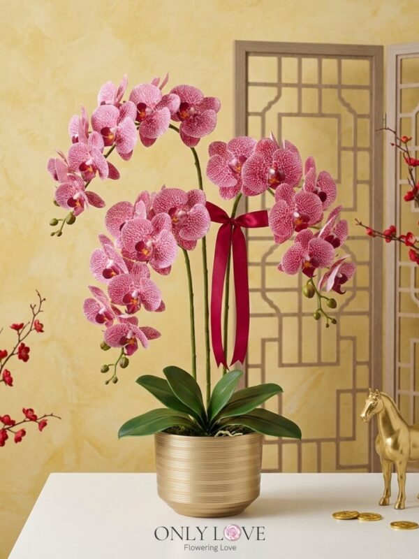 AB03 Artificial Phalaenopsis Orchids – Florist Setapak