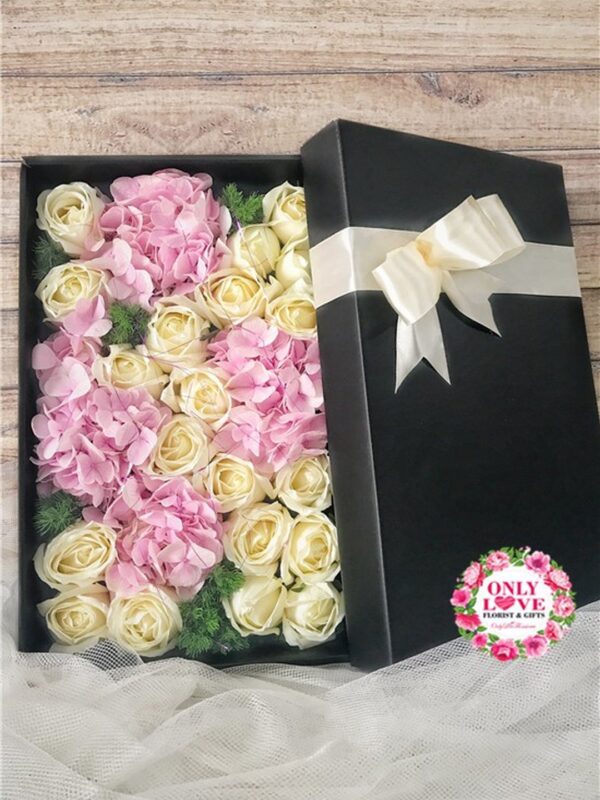 LB29 Rose Hydrangea Gift Box – Florist KL