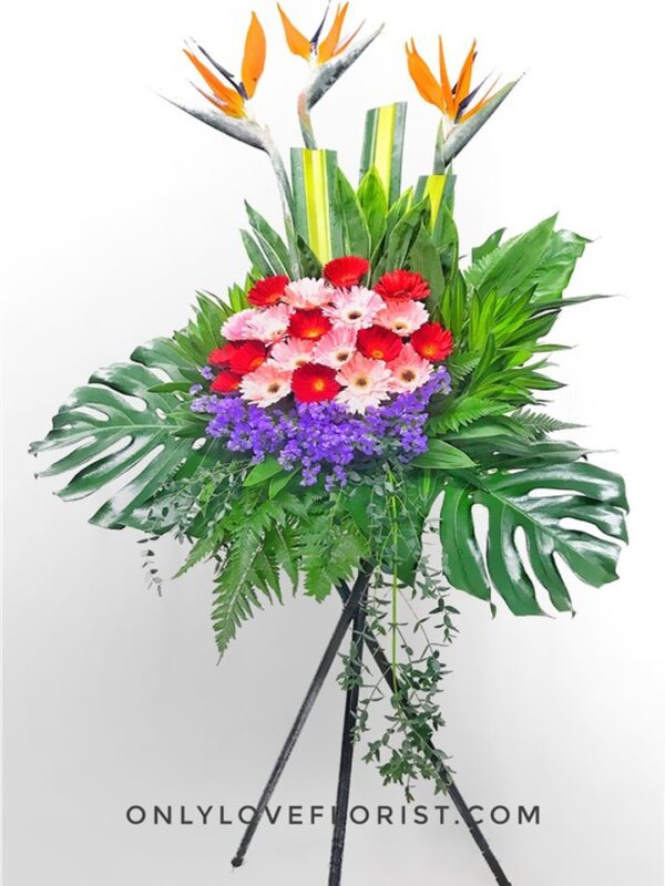 FS124 Opening Wooden Stand – Florist Subang Jaya