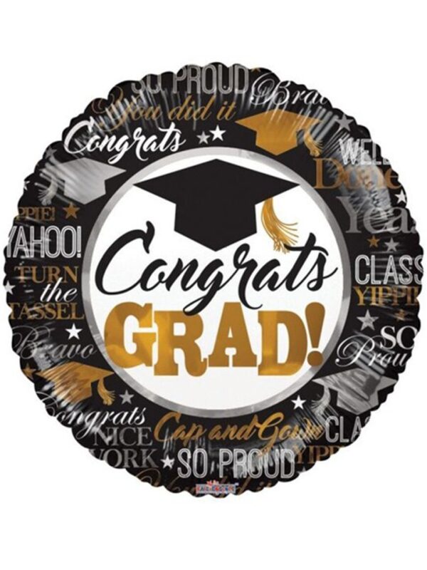 FB45 Congrats Grad Balloon – Florist Klang