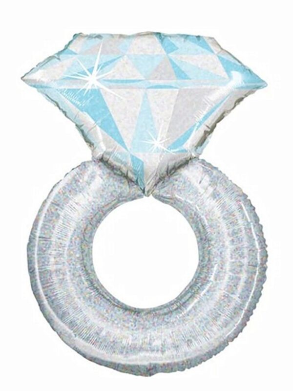 FB46 Diamond Ring Foil Balloon (11″ H) – Florist Bandar Sunway