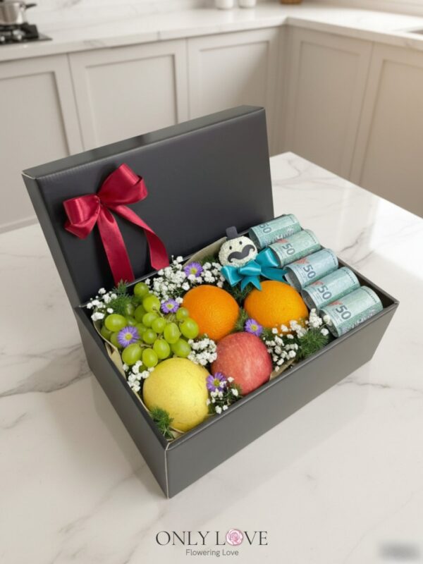 LB02 Money & Fruits Gift Box