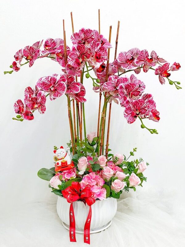 AB05 Artificial Phalaenopsis Orchid Flowers – Florist Sungai Buloh