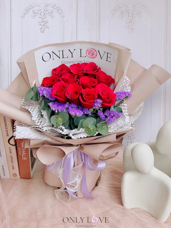 L142 Korean Style Rose Bouquet – Florist Kajang