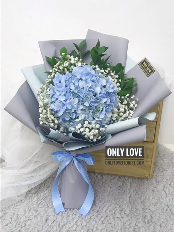 HGB001 Hydrangea Bouquet – Florist Kota Damansara