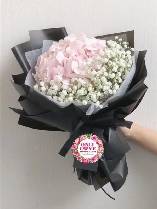 HGB003 Hydrangea Bouquet – Florist Sungai Buloh