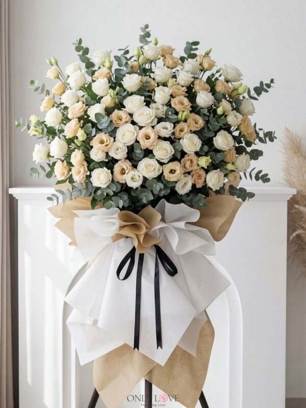 C81 Condolence Flower Stand – Florist Bukit Bintang