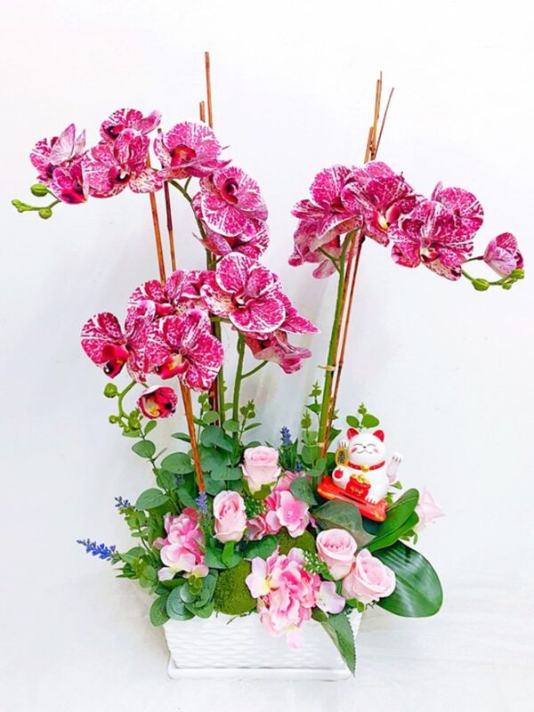 AB11 Artificial Phalaenopsis Orchid Flowers – Florist Wangsa Maju