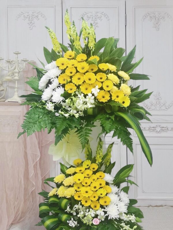 C84 Condolence Flower Stand – Florist Seri Kembangan