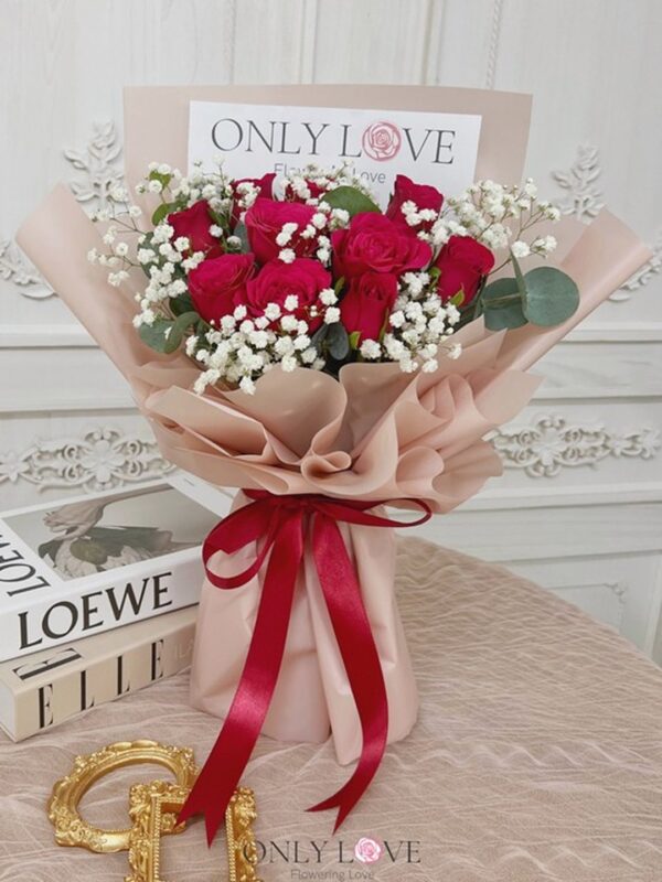 L155 ONLY LOVE BOUQUET – Florist Bukit Bintang