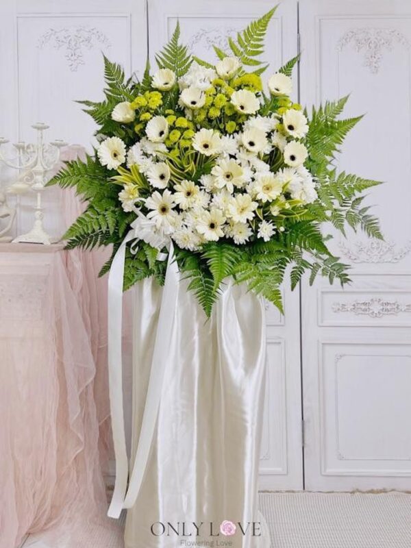C89 Condolence Flower Stand – Florist Kuala Lumpur